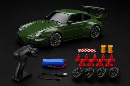 🚗 RC Drift Car 2.4GHz – Samochód Zdalnie Sterowany 1:16